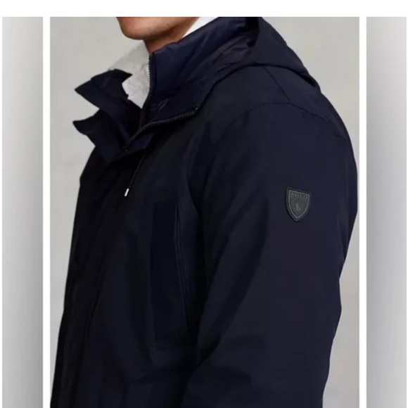 BRAND NEW POLO RALPH LAUREN NAVY COMMUTER JACKET SIZE SMALL - Picture 10 of 12